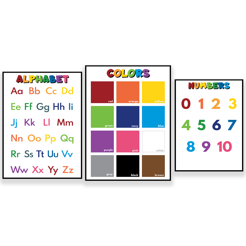 Kids Education Name - Названия цветов, алфавит, цифры для детей,