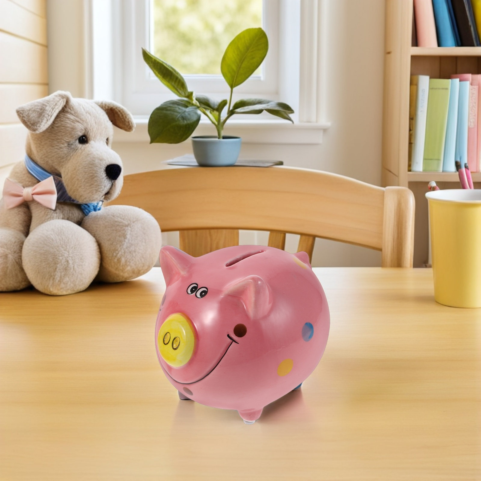 2 шт. яркие керамические копил – обзор и цена Kids Education Savings