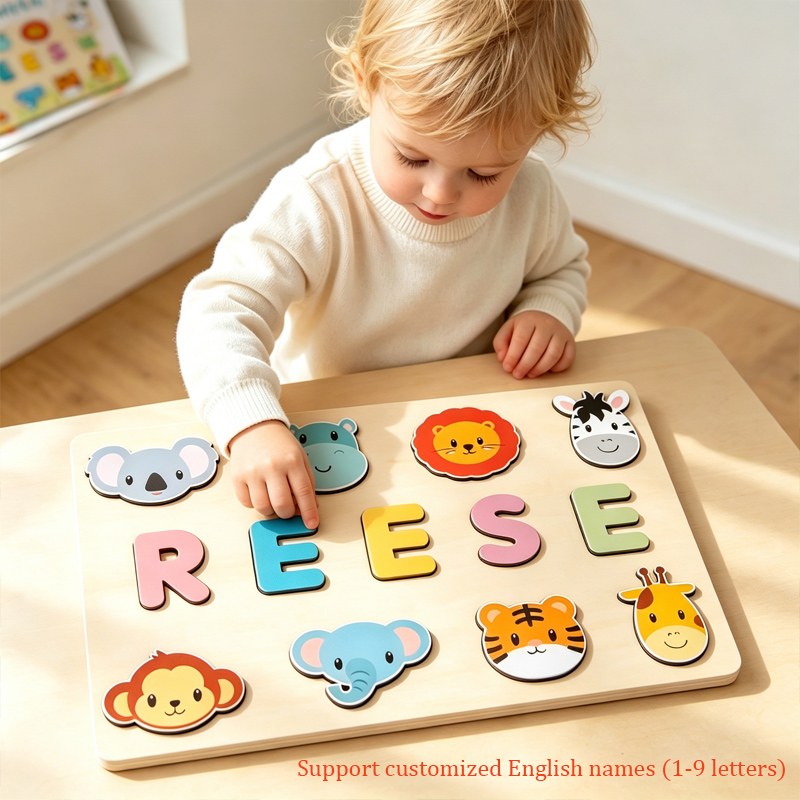 Персонализированные деревянные – обзор и цена Kids Education Name