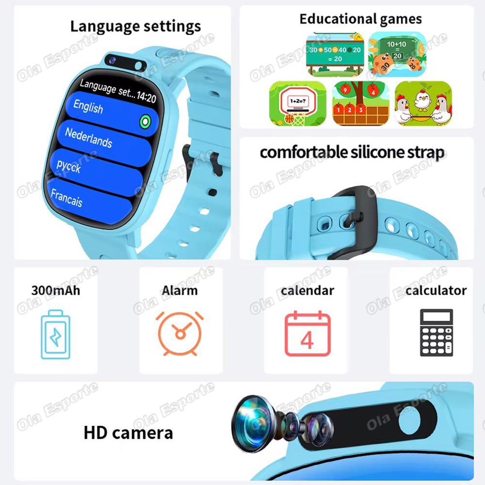 Новые детские умные часы 2026  – обзор и цена Kids Educational Watch