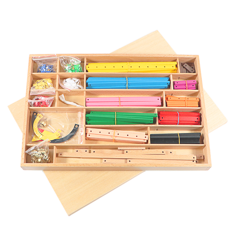 Коробка с геометрическими пало – обзор и цена Kids Education Tools