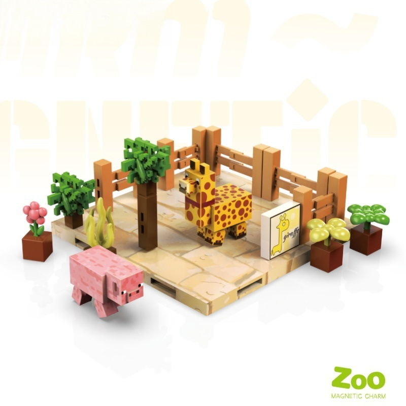 Магнитный мир, серия Зоопарк,  – обзор и цена Puzzle Map World