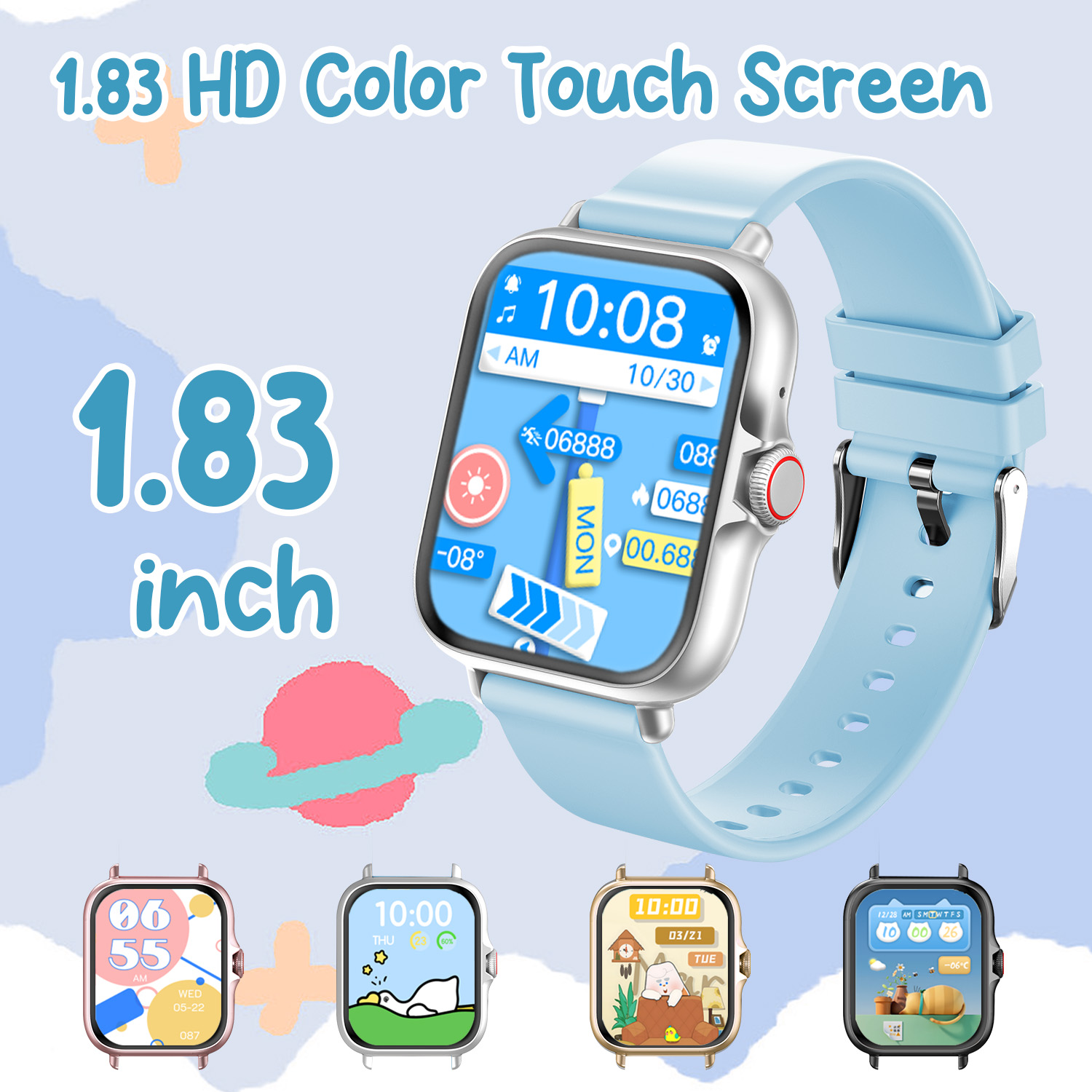 Детские смарт-часы 2026 с HD-э – обзор и цена Kids Educational Watch